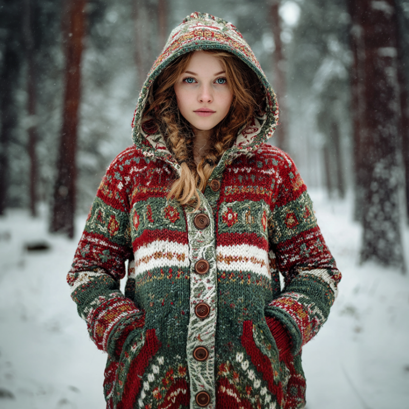 Pull au style vintage intemporel