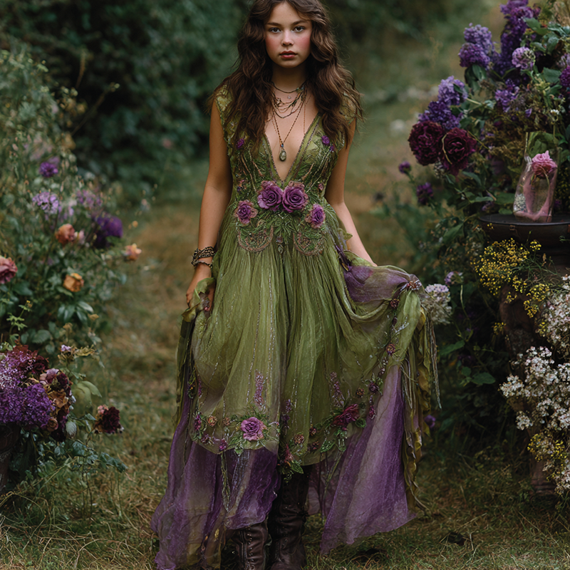 Robe au design gracieux
