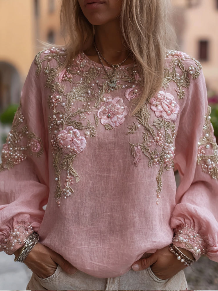 Chemise au style vintage intemporel