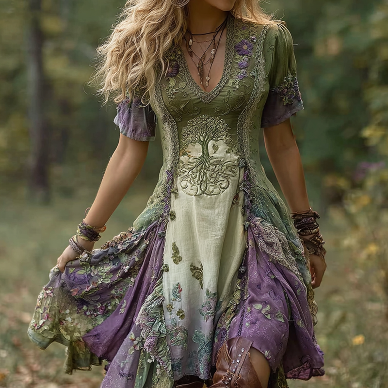 Robe magnifiquement confectionné