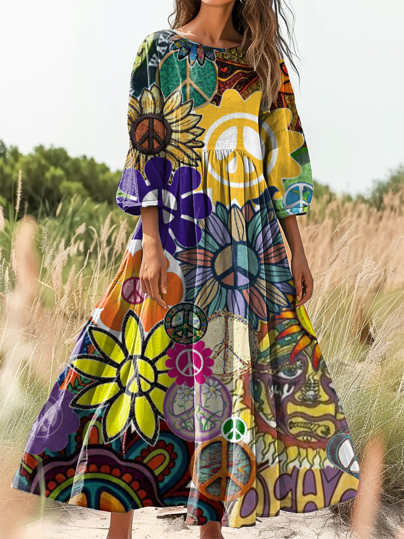Robe au style vintage intemporel