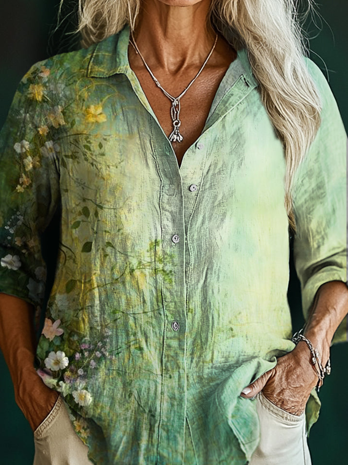 Chemise au design gracieux