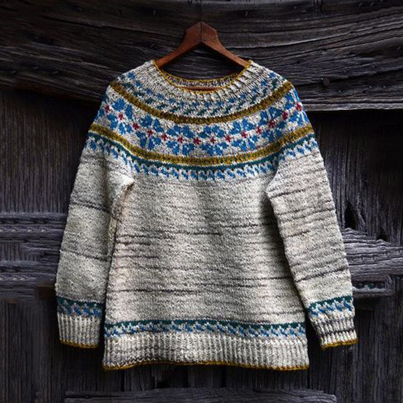 Pull au design réfléchi