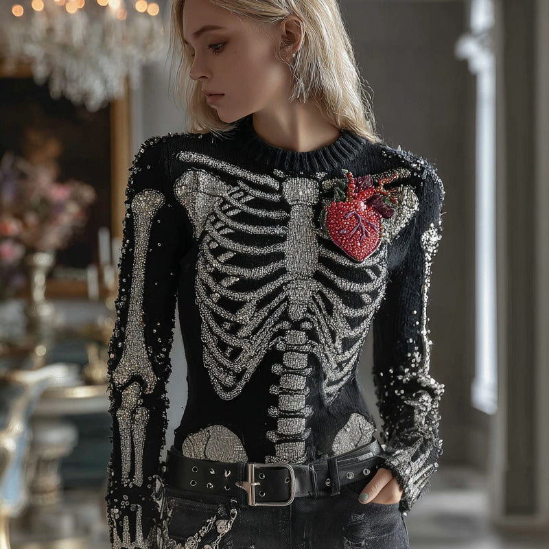 Pull au design réfléchi