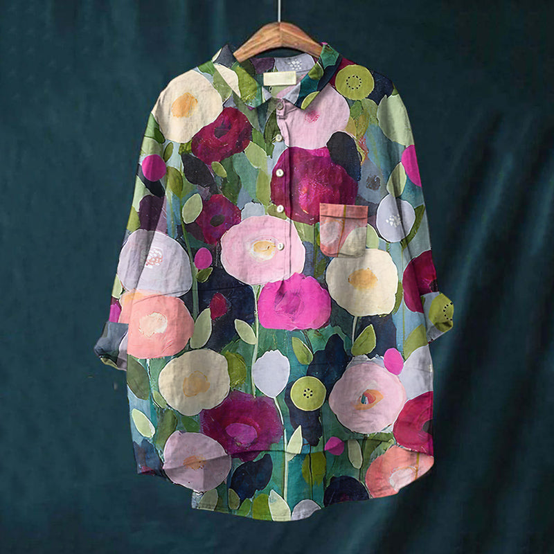 Chemise au design réfléchi