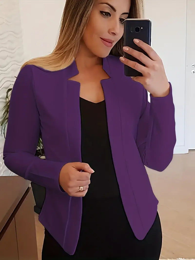 EP | élégant blazer à manches longues pour le printemps