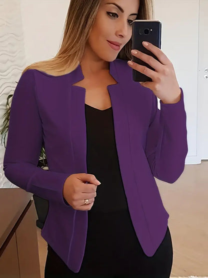 EP | élégant blazer à manches longues pour le printemps