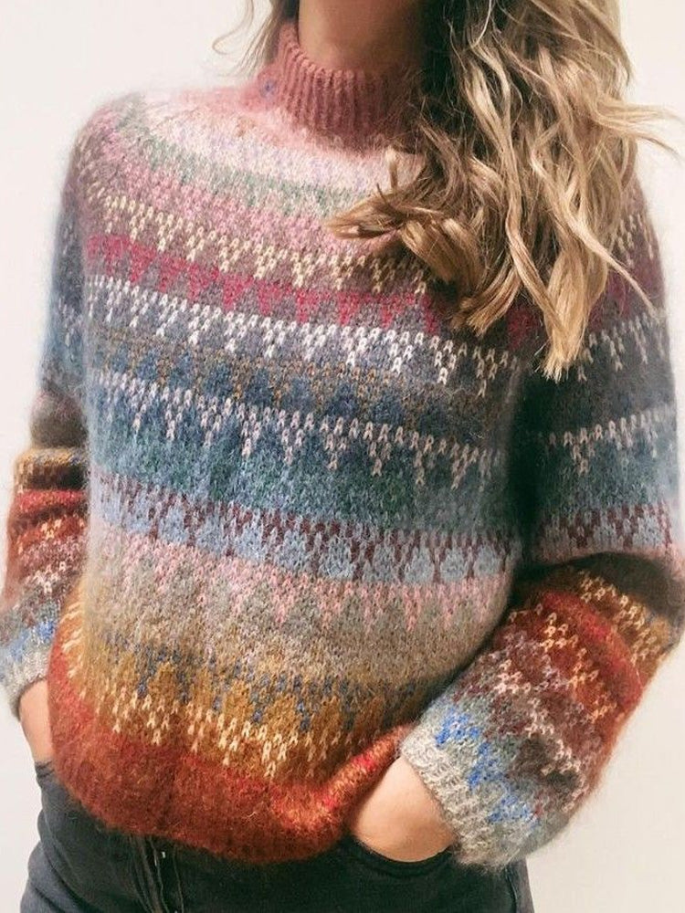 Pull au style vintage intemporel
