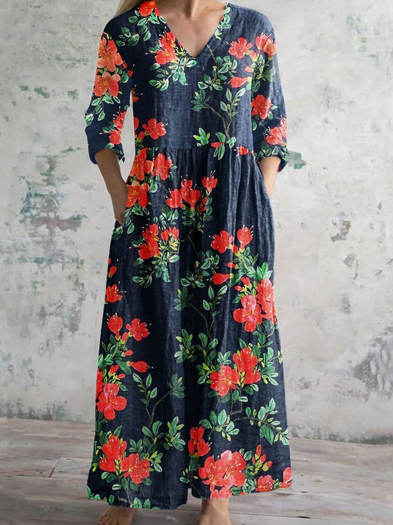 Robe au style vintage intemporel