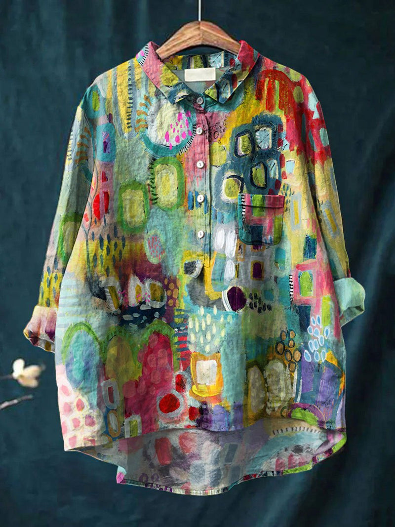 Chemise au design réfléchi