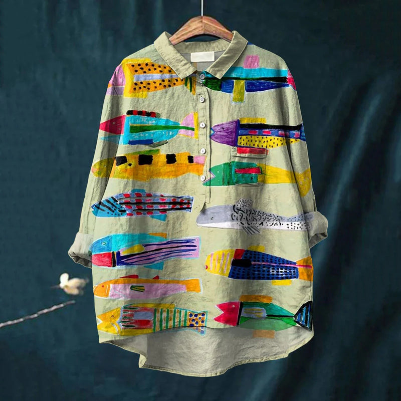 Chemise au design réfléchi