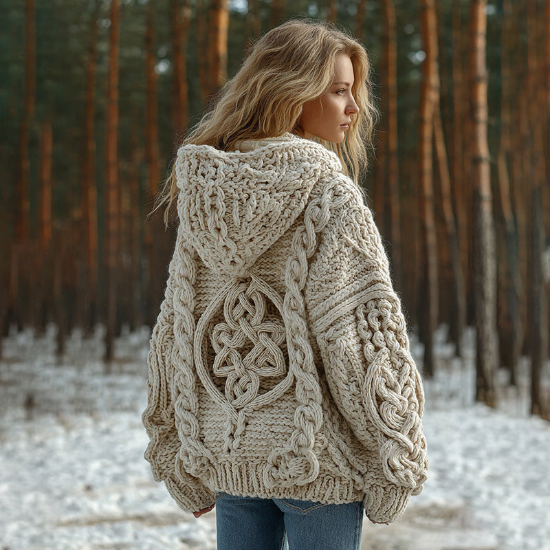 Pull au design réfléchi