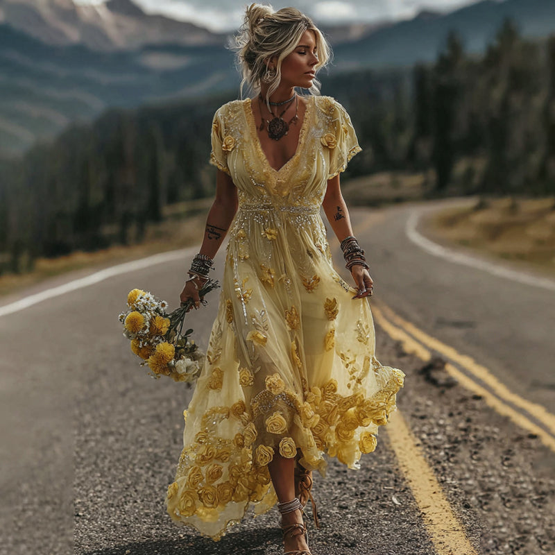 Robe au design gracieux