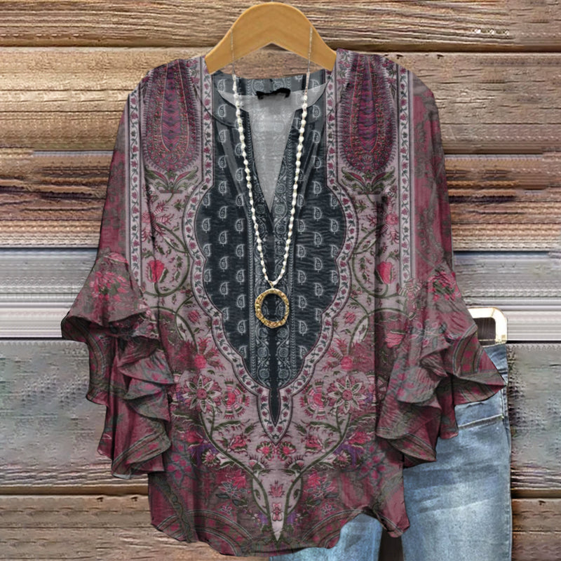 Haut au style vintage intemporel