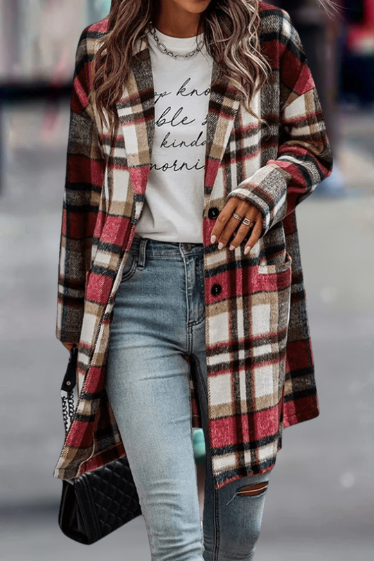 Manteau au style vintage intemporel