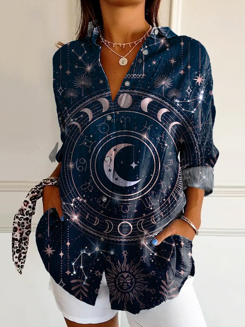 Chemise au design réfléchi