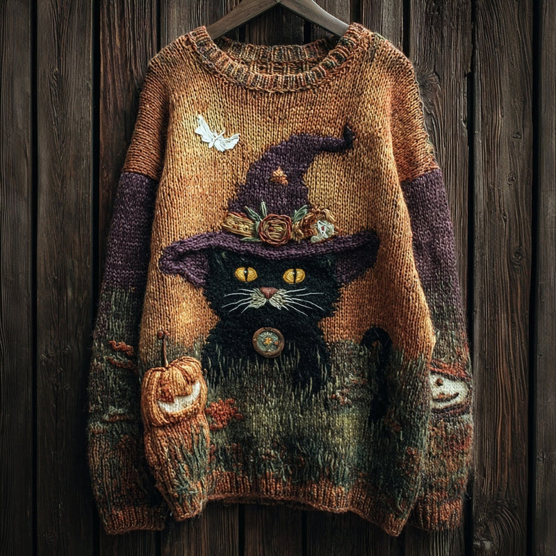 Pull au design réfléchi