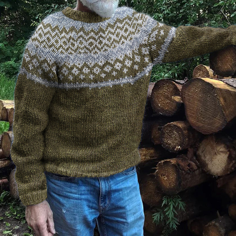 Pull au style vintage intemporel