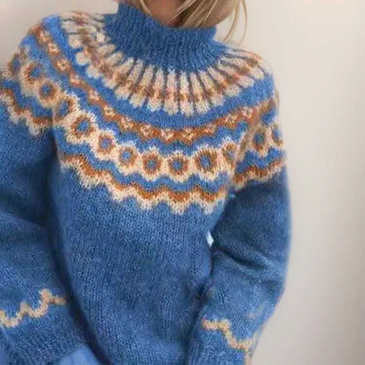 Pull au design réfléchi