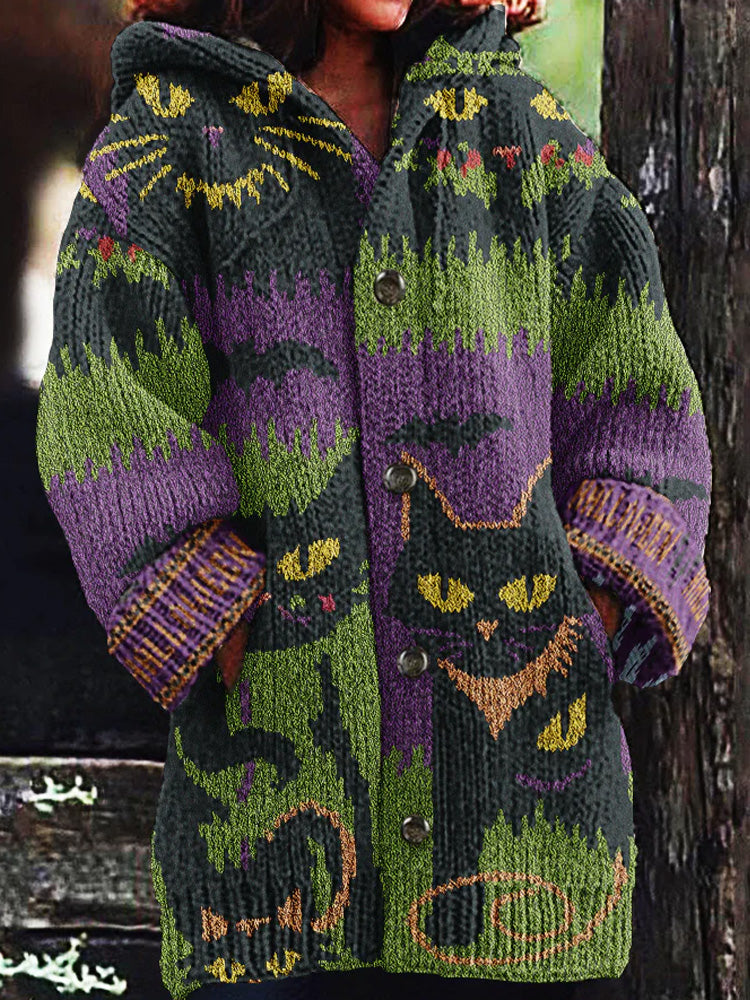 Cardigan au design réfléchi