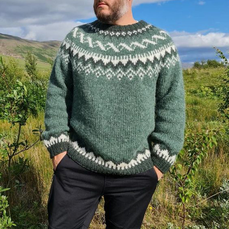 Pull au style vintage intemporel