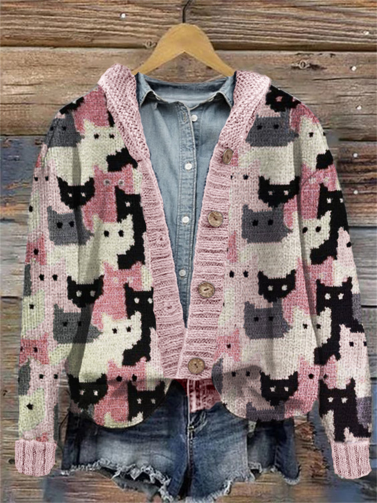 Cardigan au style vintage intemporel