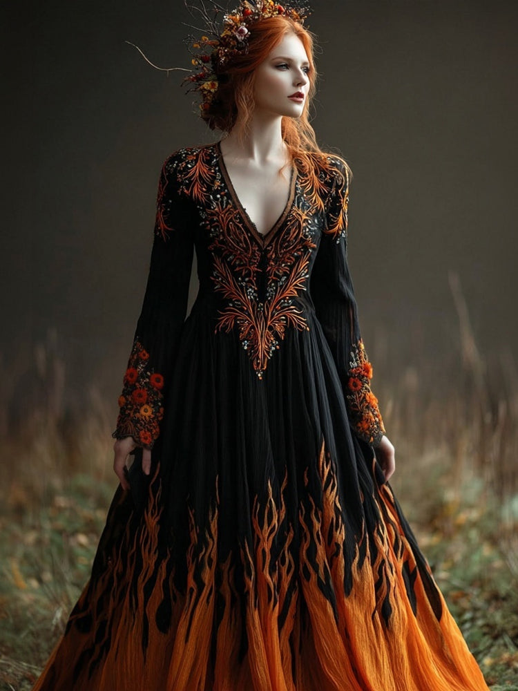 Robe magnifiquement confectionné