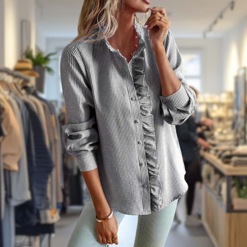 Pull au design réfléchi