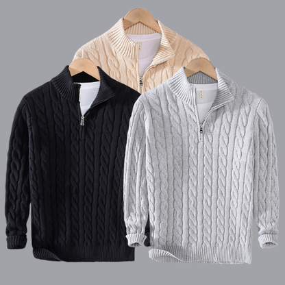 Pull au design réfléchi