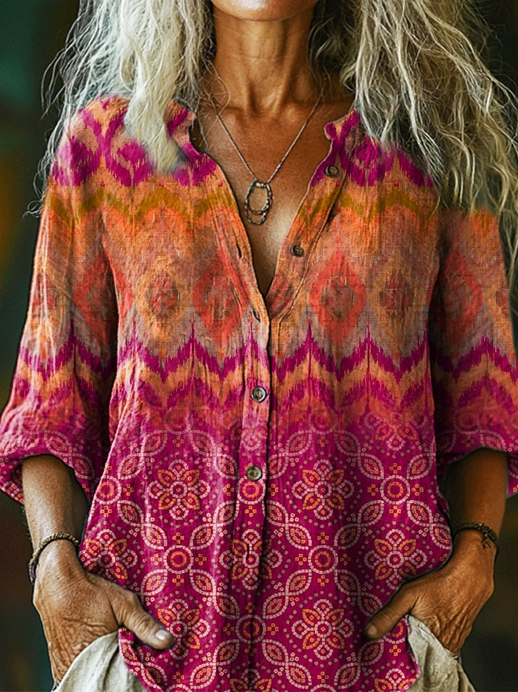 Chemise au design réfléchi