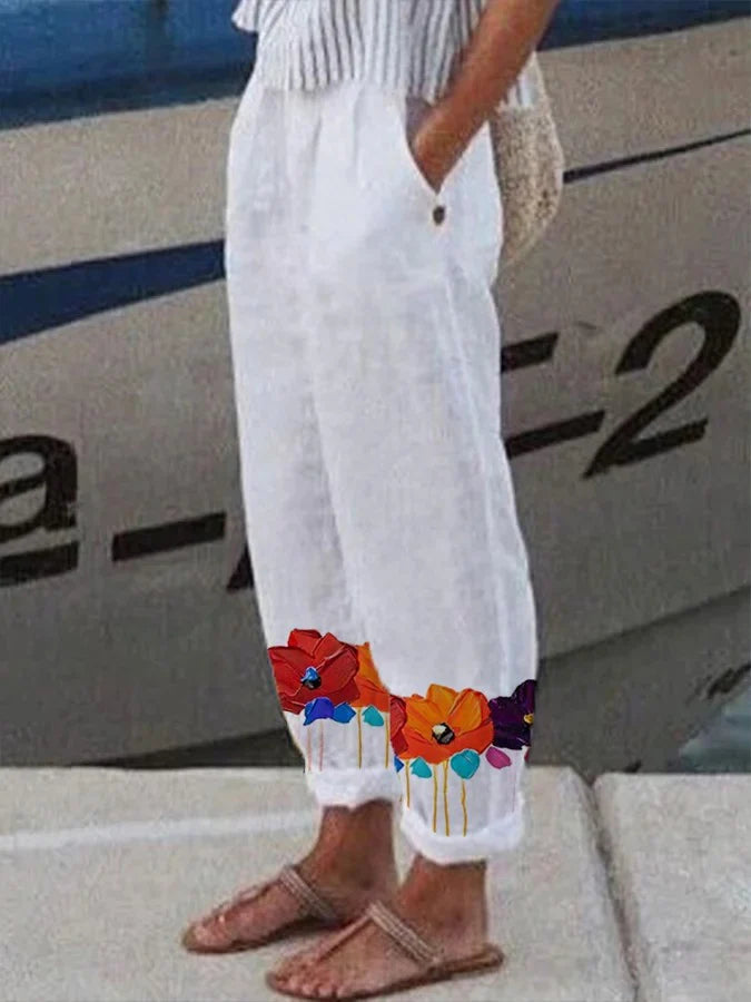 Pantalon au style vintage intemporel