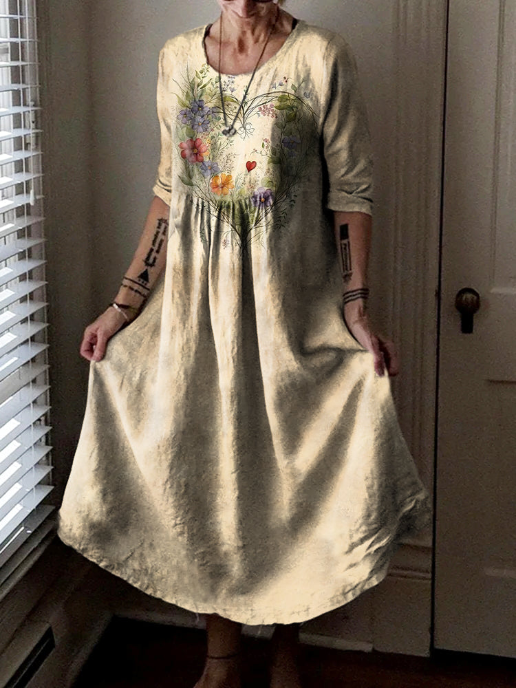 Robe au style vintage intemporel