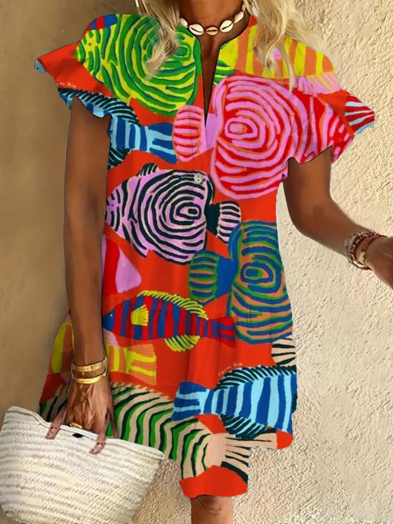 Robe au design classique