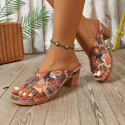 Sandales Orthopédiques Gracieuses au Look Moderne