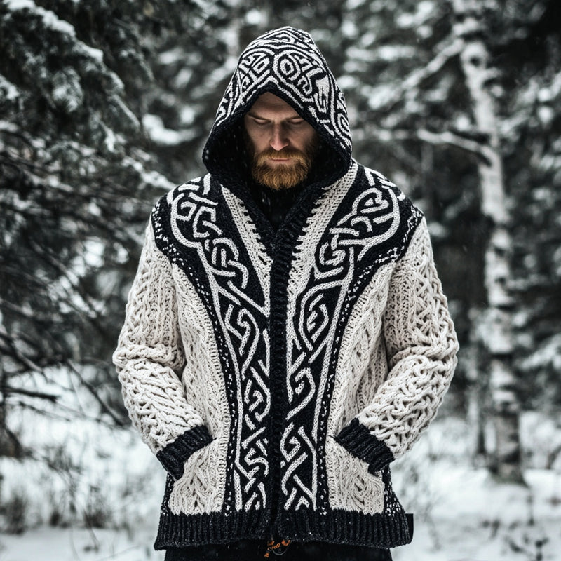 Cardigan au design réfléchi