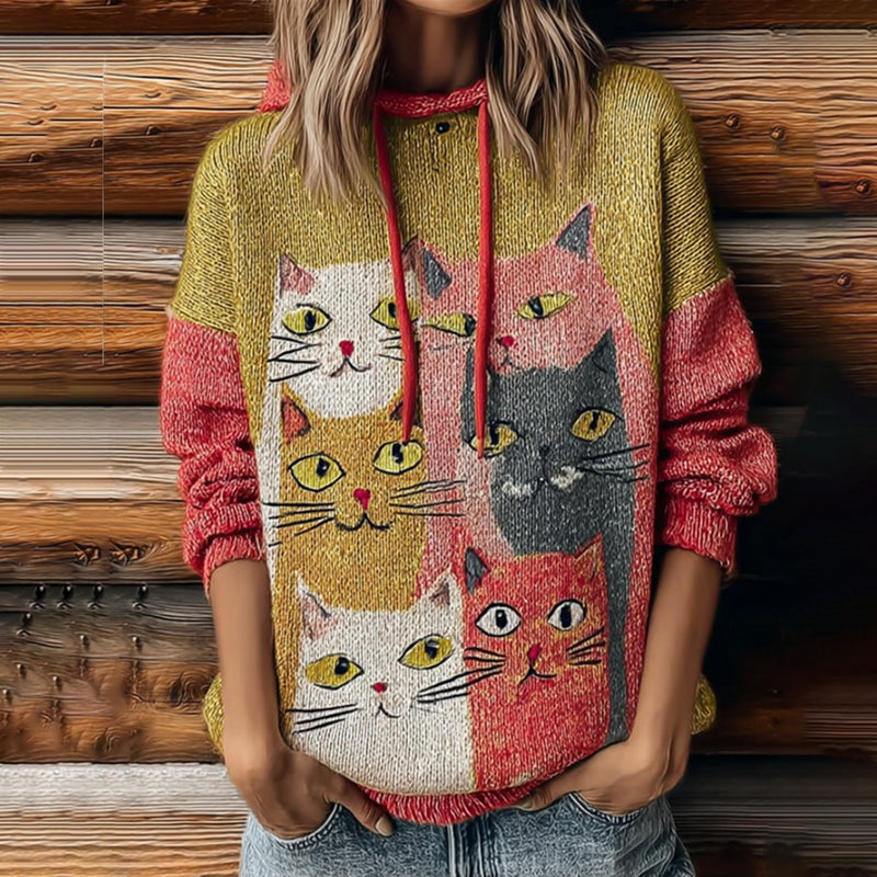 Pull au style vintage intemporel