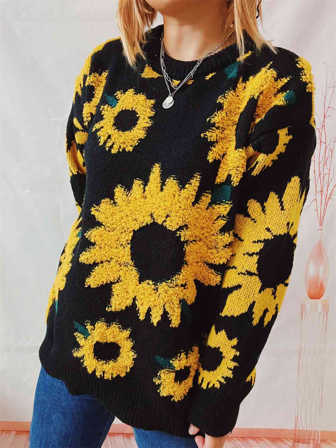 Pull au style vintage intemporel