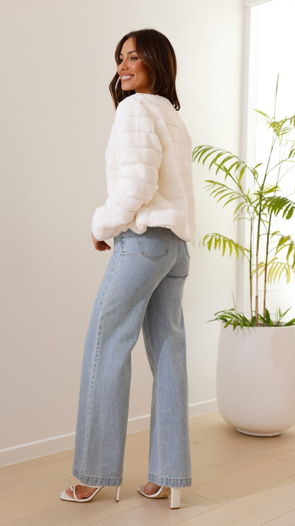 Veste au style vintage intemporel