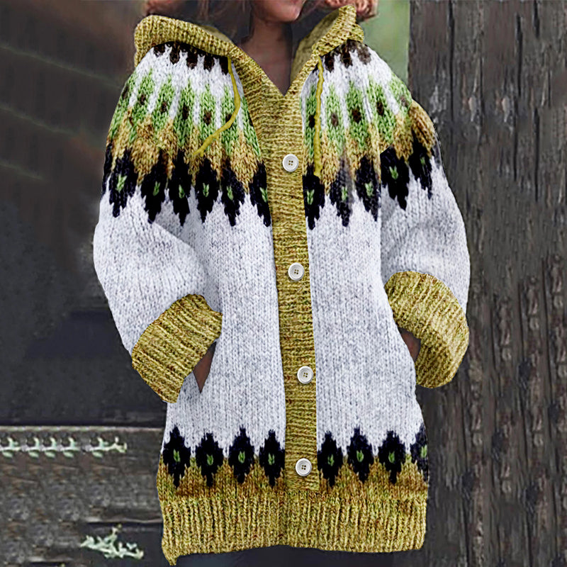 Cardigan au design réfléchi