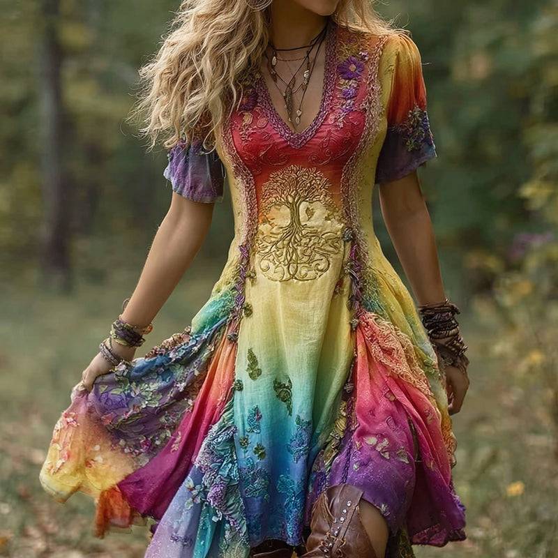 Robe magnifiquement confectionné