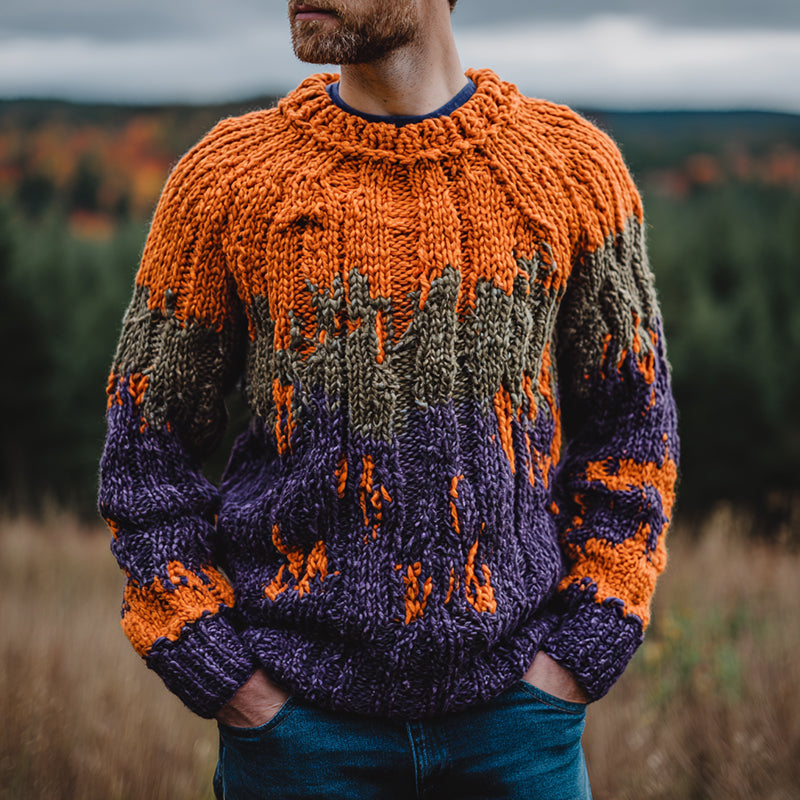 Pull au design réfléchi
