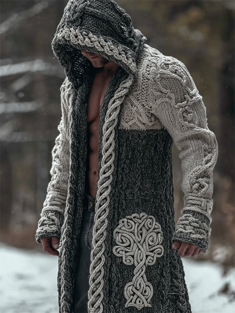 Cardigan au design réfléchi