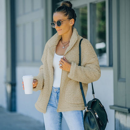 EP | MadeleineJacket I Veste en peluche pour femmes