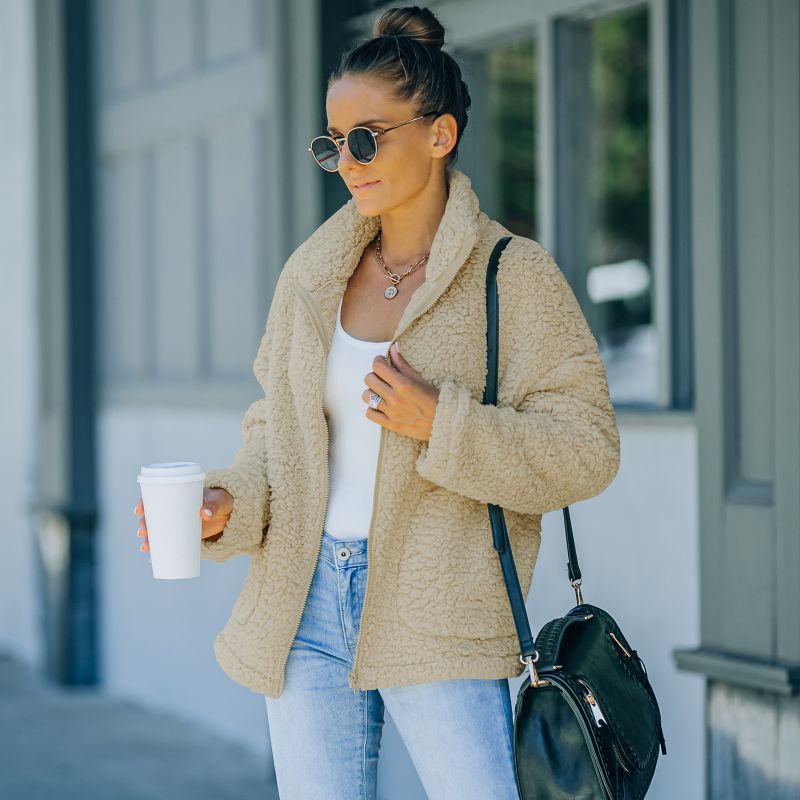 EP | MadeleineJacket I Veste en peluche pour femmes