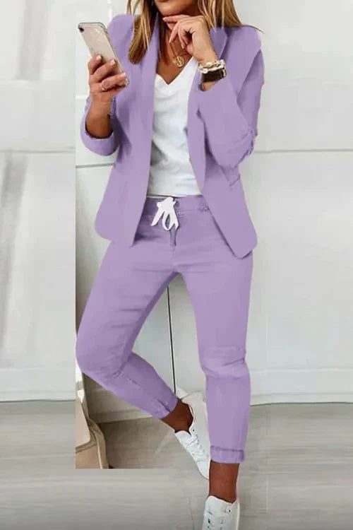 EP | Blazer à manches longues et pantalon