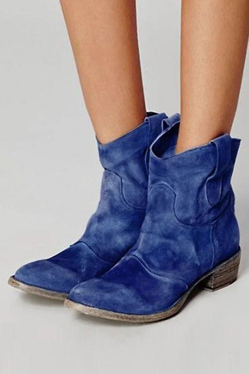 SL | Bottines en daim soutenues