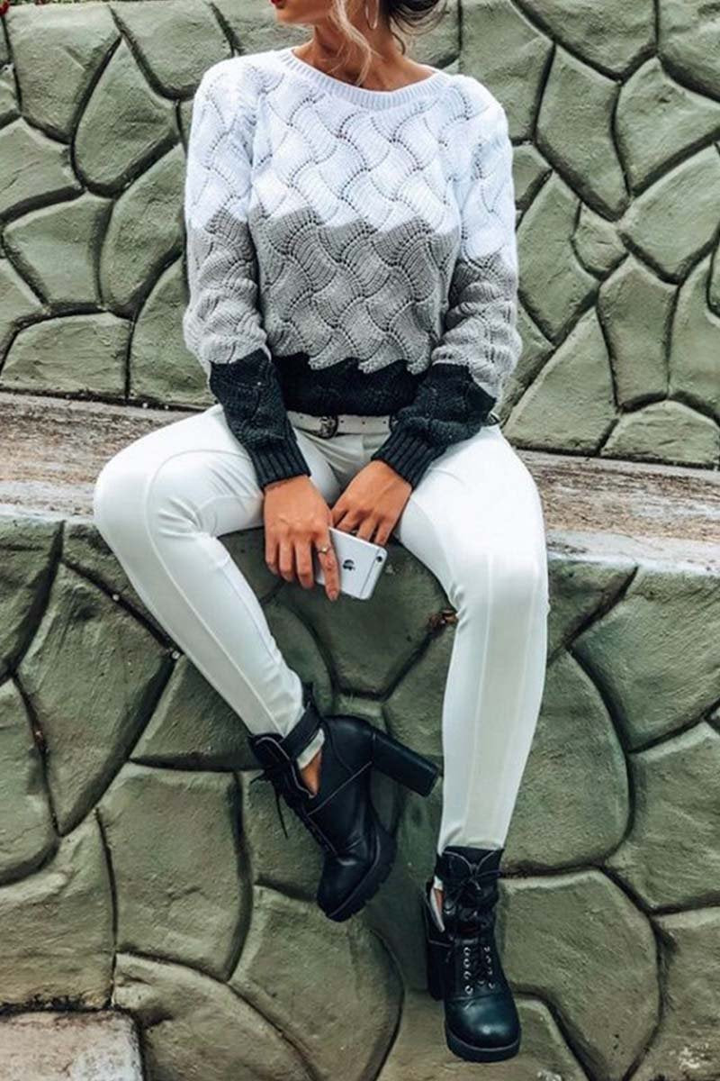 Pull au design classique