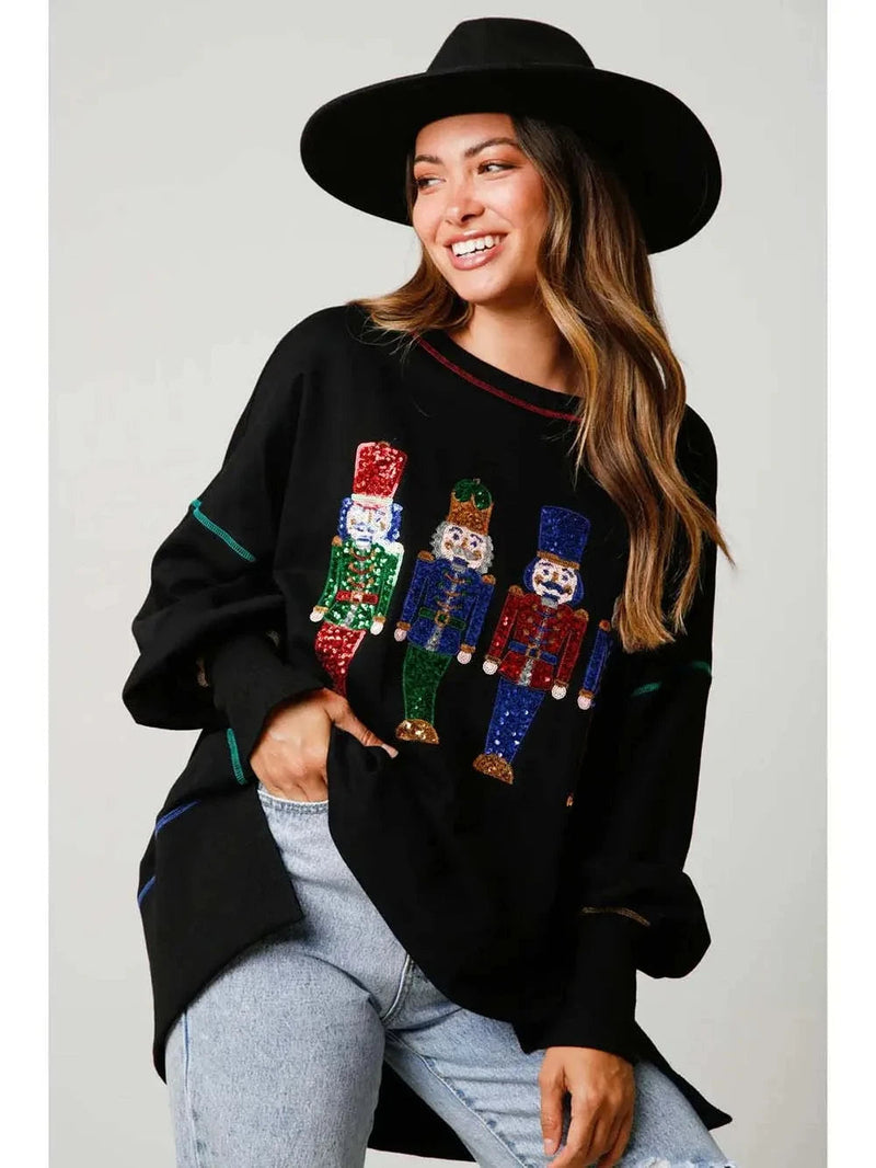 Pull au design réfléchi