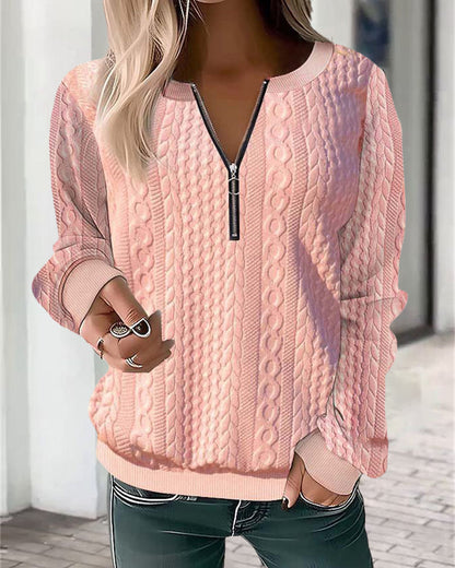Pull au design classique