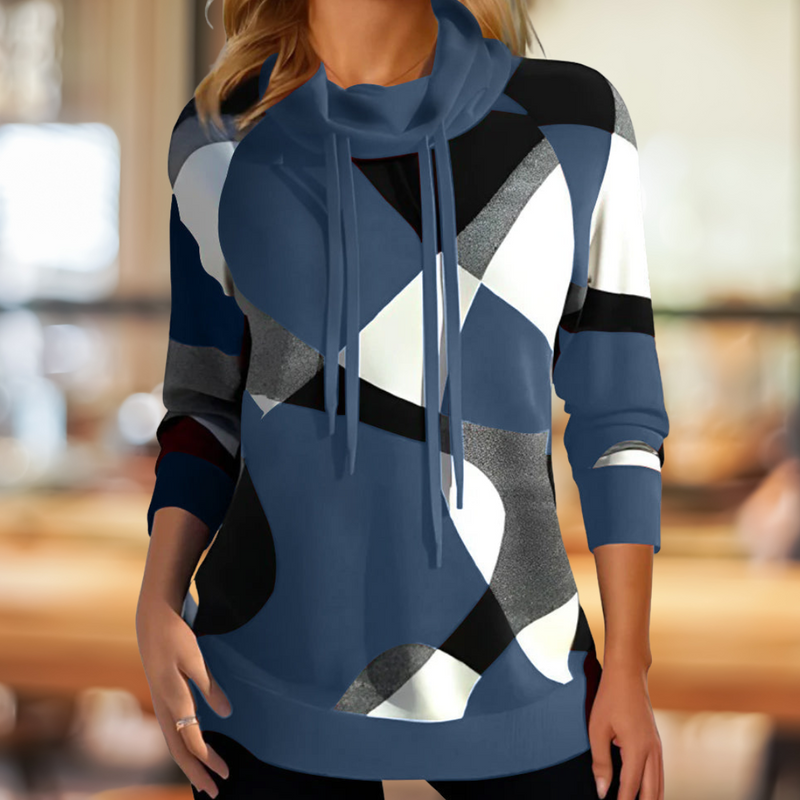Pull au design réfléchi